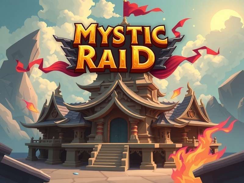 Mystic Temple Raid Game Banner